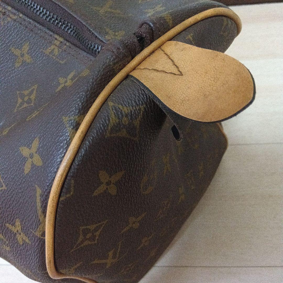【中古】Louis Vuitton旅行用 ボストンバッグ　キーポル50　総ヌメ革