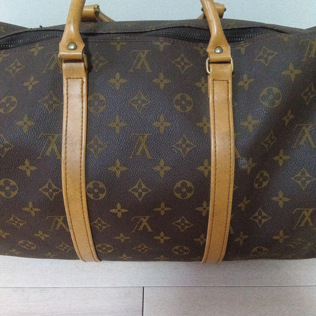 【中古】Louis Vuitton旅行用 ボストンバッグ　キーポル50　総ヌメ革