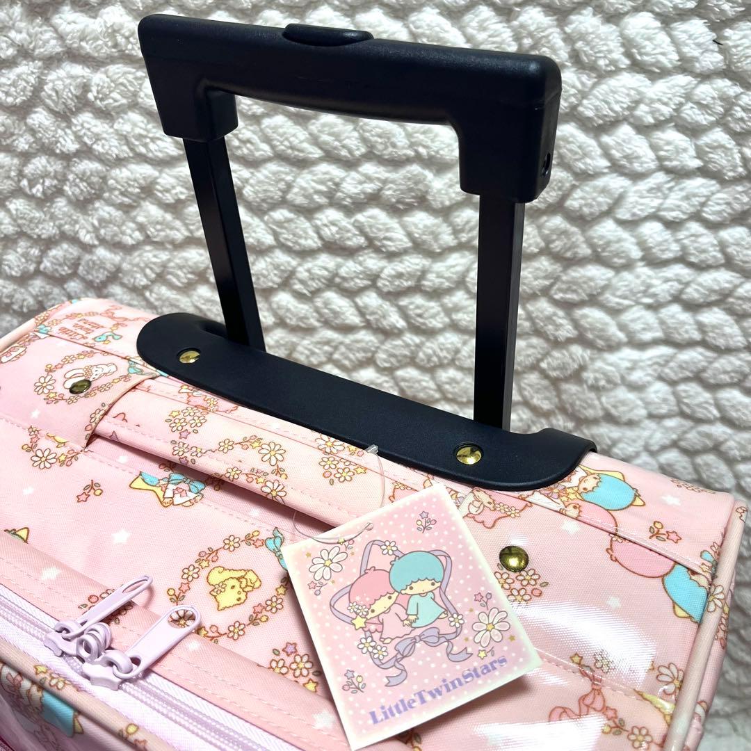 2010年　新品　未使用　サンリオ　リトルツインスターズ　キャリーケース　コジカ