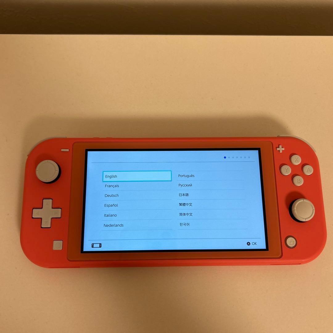 Nintendo Switch lite 本体　ピンク