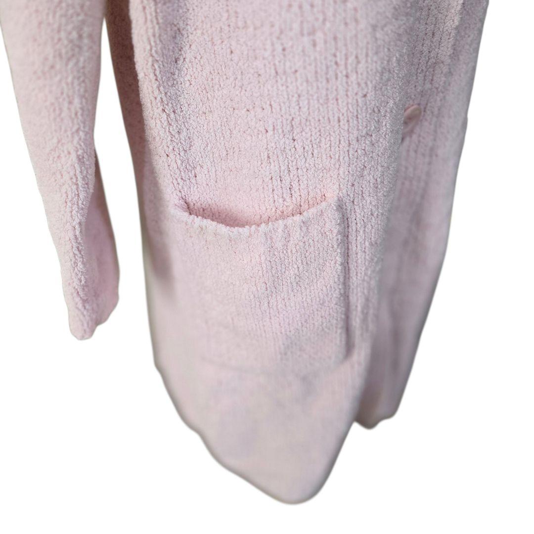 kashwére カシウエア ロングカーディガン ライトピンク サイズ S/M