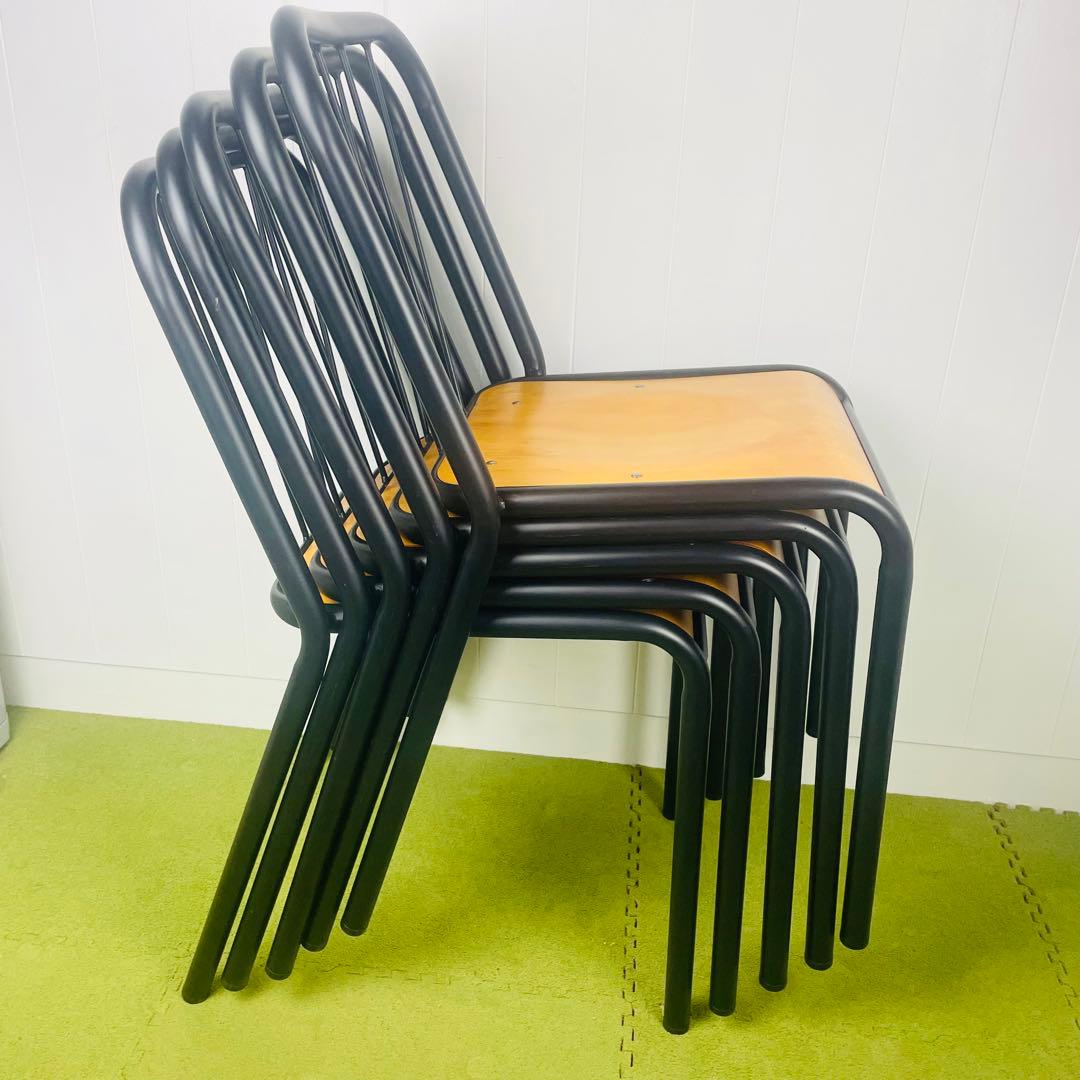 ５脚セット【廃盤レア】クラッシュゲート ノットアンティークス アイアンB チェア