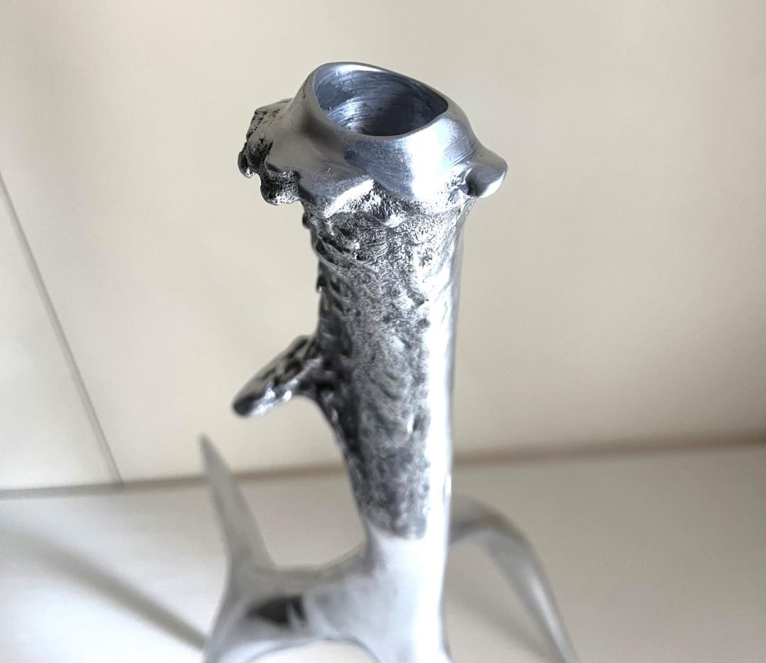 【希少】オブジェ　キャンドルスタンド