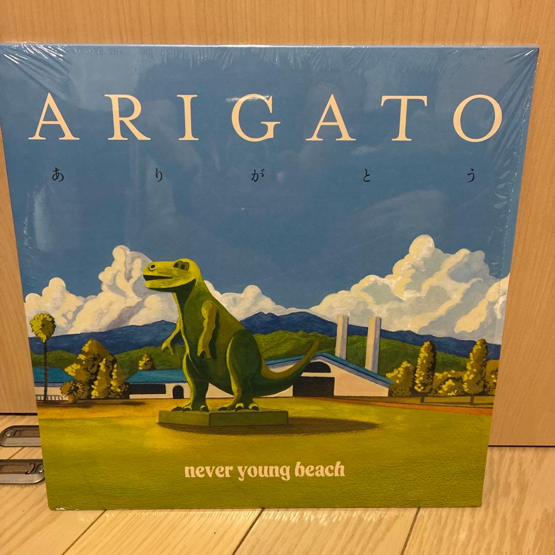 【美品】never young beach ARIGATO レコード LP