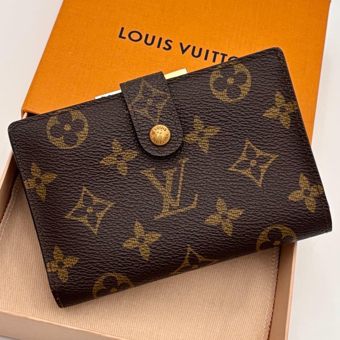ルイヴィトン モノグラム ポルトフォイユ・ヴィエノワ がま口財布　USA製