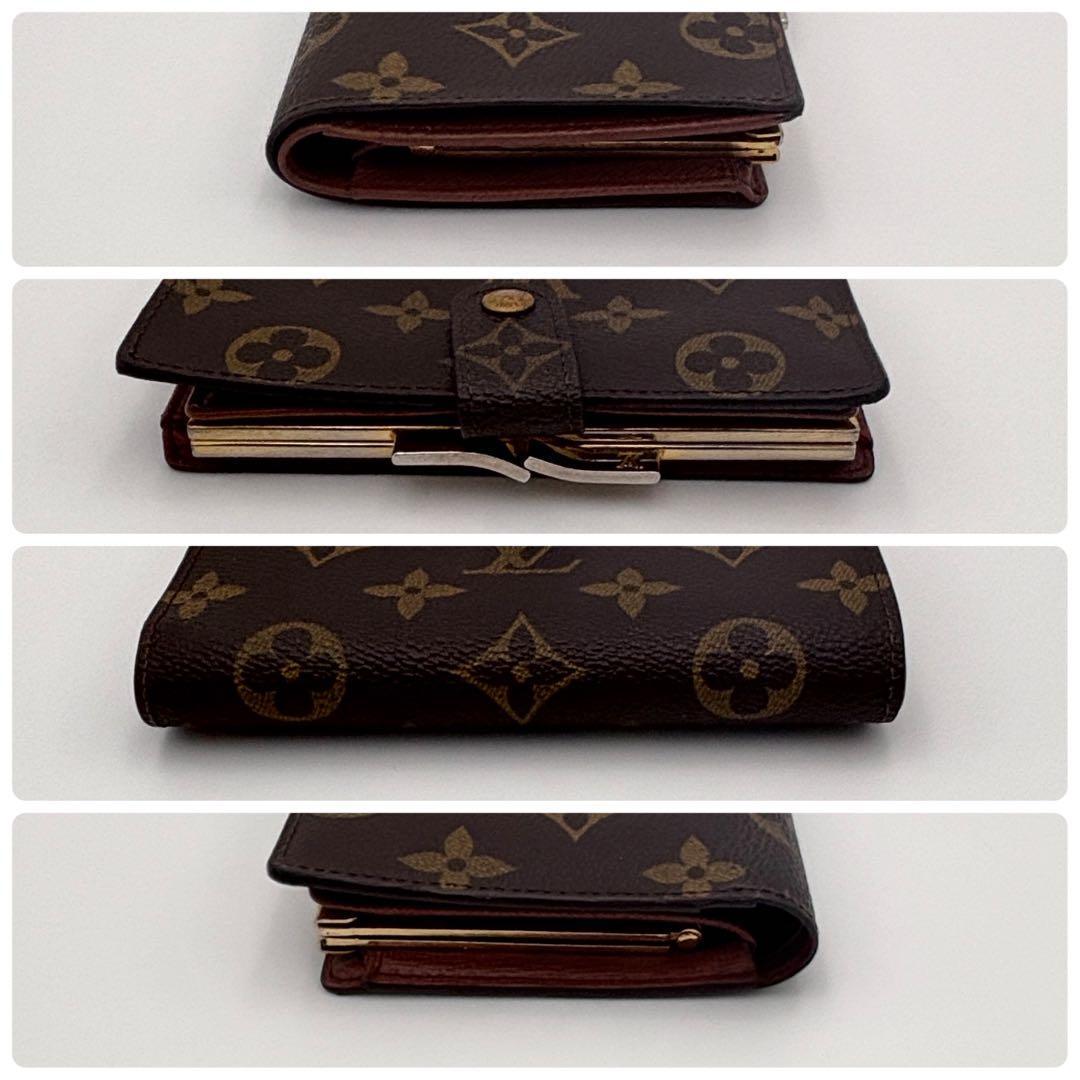 ルイヴィトン モノグラム ポルトフォイユ・ヴィエノワ がま口財布　USA製