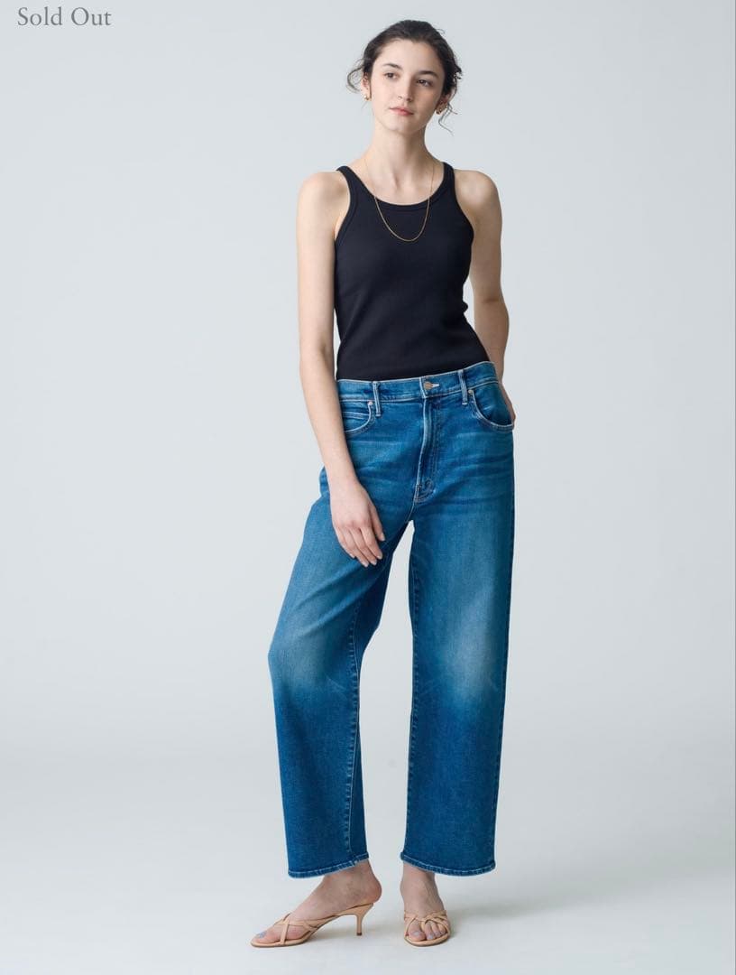 ロンハーマン　カップイン アメリカンスリーブ タンクトップ　BL Mサイズ