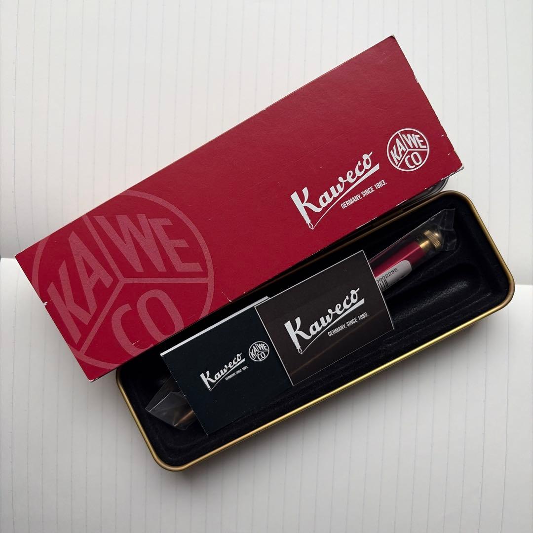 カヴェコスペシャル レッドエディション シャープペンシル 0.5mm 箱付き