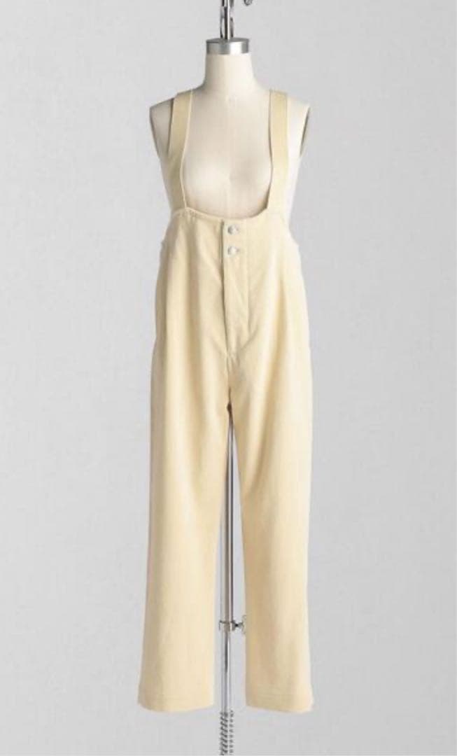 LOEF ロエフ コーデュロイ フィッシング サロペット