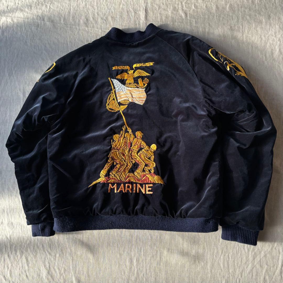 希少 テーラー東洋 港商 SPECIAL EDITION 別珍 スカジャン 特大