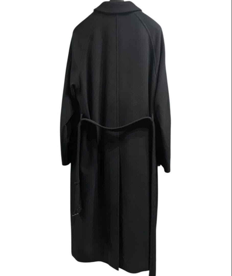 ジャケット・アウター SUPERFINE WOOLMOSSER SOUTIEN COLLAR COAT