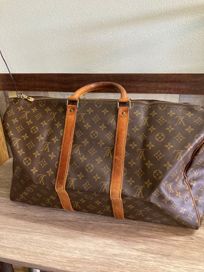 Louis Vuitton ボストンバッグ モノグラム　キーポル50 ブラウン