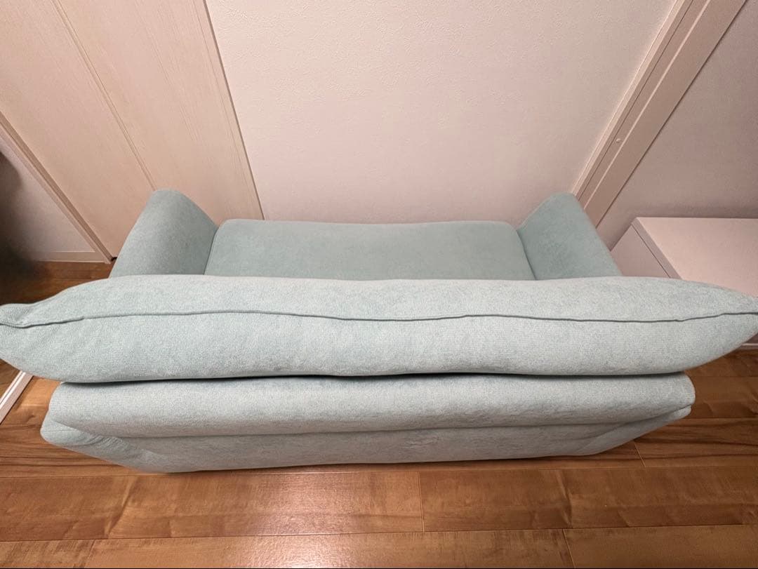 ニトリ 2人がけ ソファ ローソファにもなるコンパクトソファ