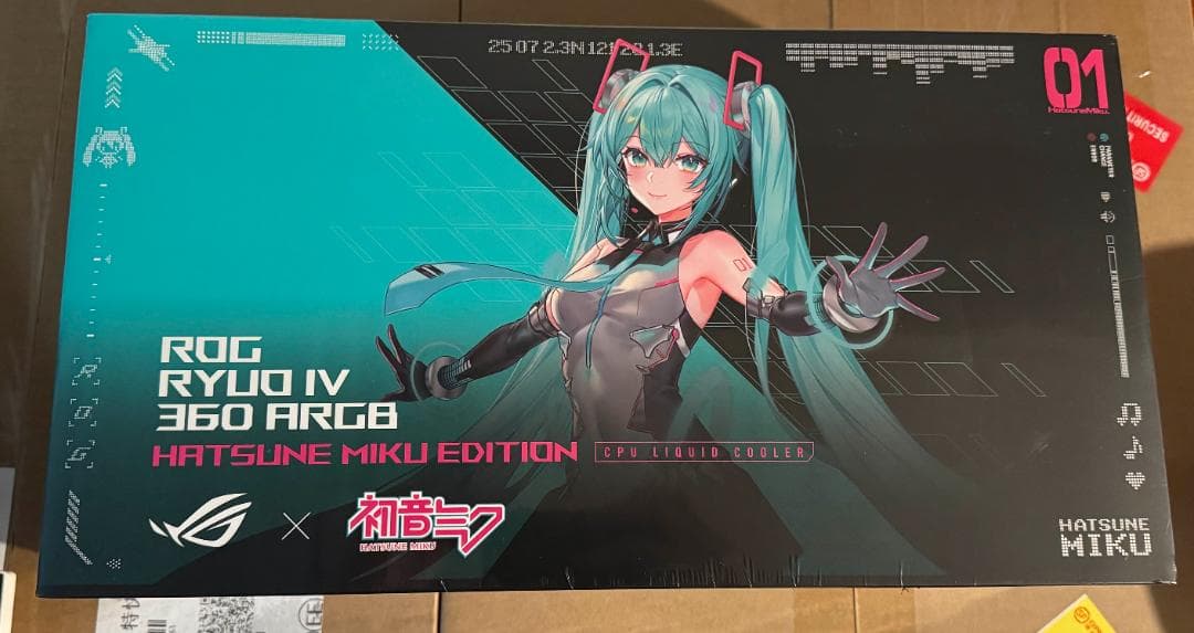 ASUS代理 香港ROG RYUJIN IV 360 ARGB 初音ミク