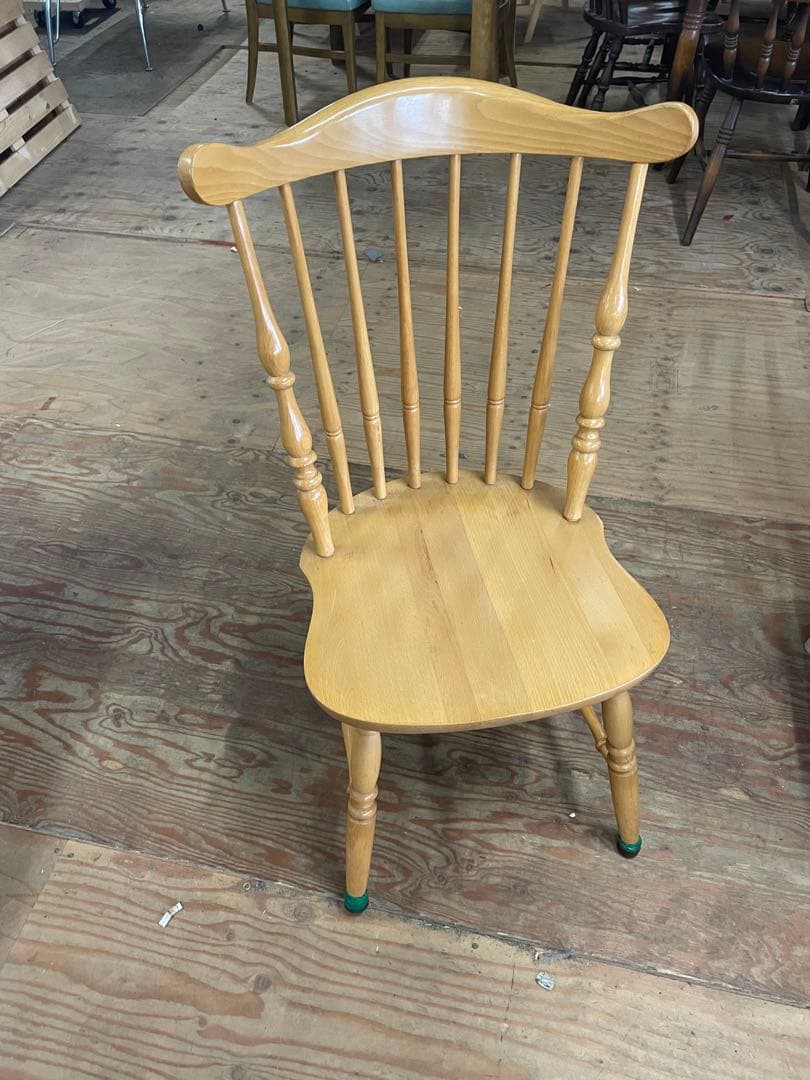 WINDS 太平家具　飛騨　木製　ダイニングチェア ウィンザーチェア　①