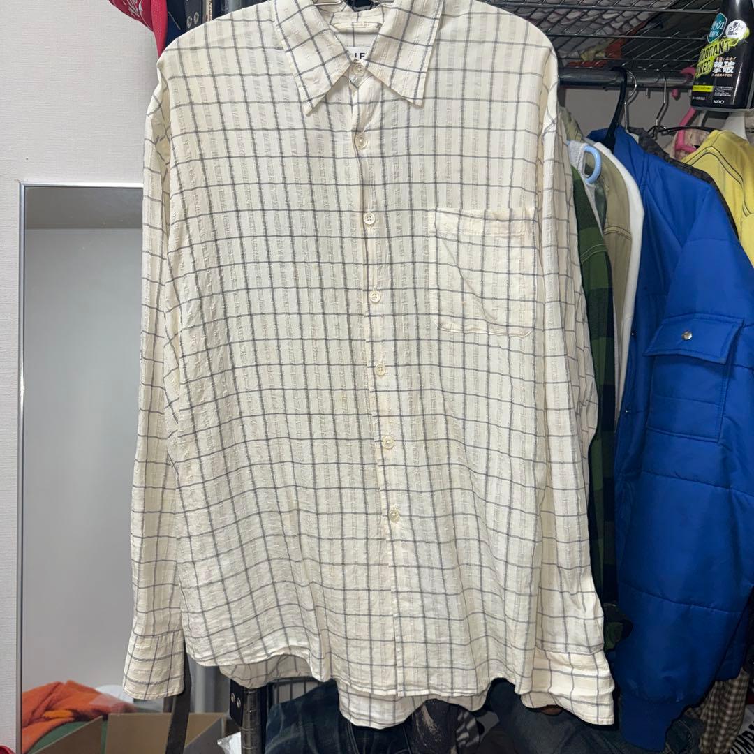 our legacy 24ss abobe チェック　シャツ