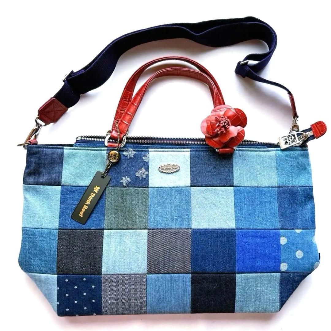 【新品同様】Think Bee！シンクビー ジーンズメモリー56 2wayバッグ