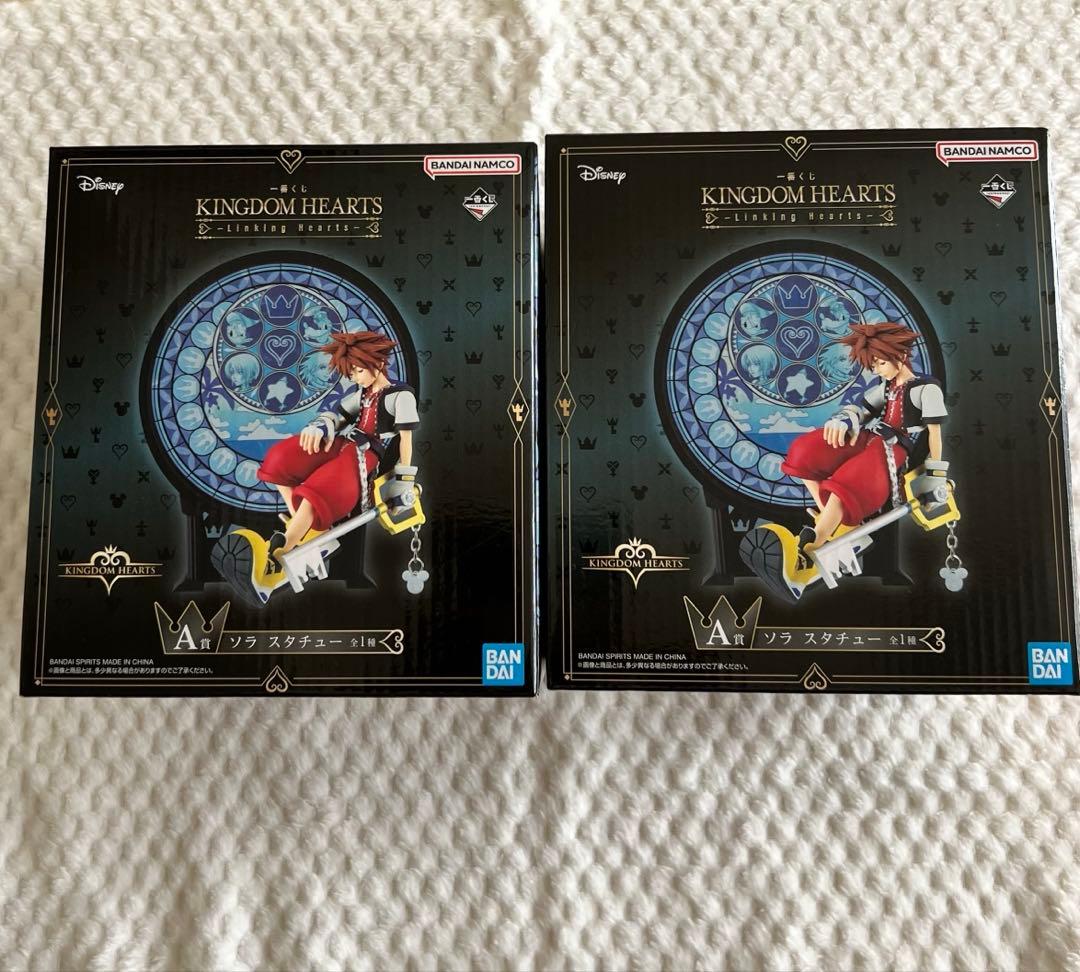 一番くじ キングダムハーツ A賞 ソラ スタチュー 2個