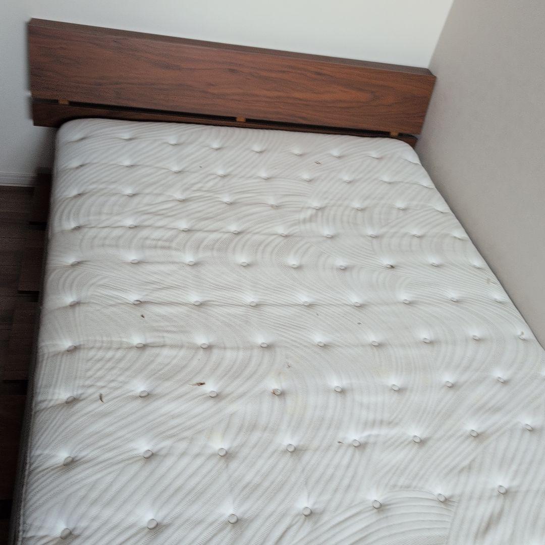 ベットフレーム　ベットマットレス　ダブルベット