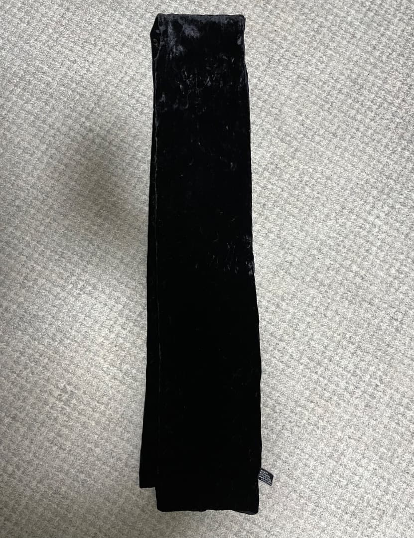 GUCCI ブラックベロア　マフラー