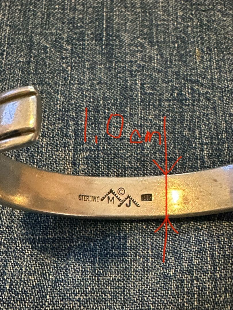 good アパッチ族 MJ シルバー925 14k MarkJimene