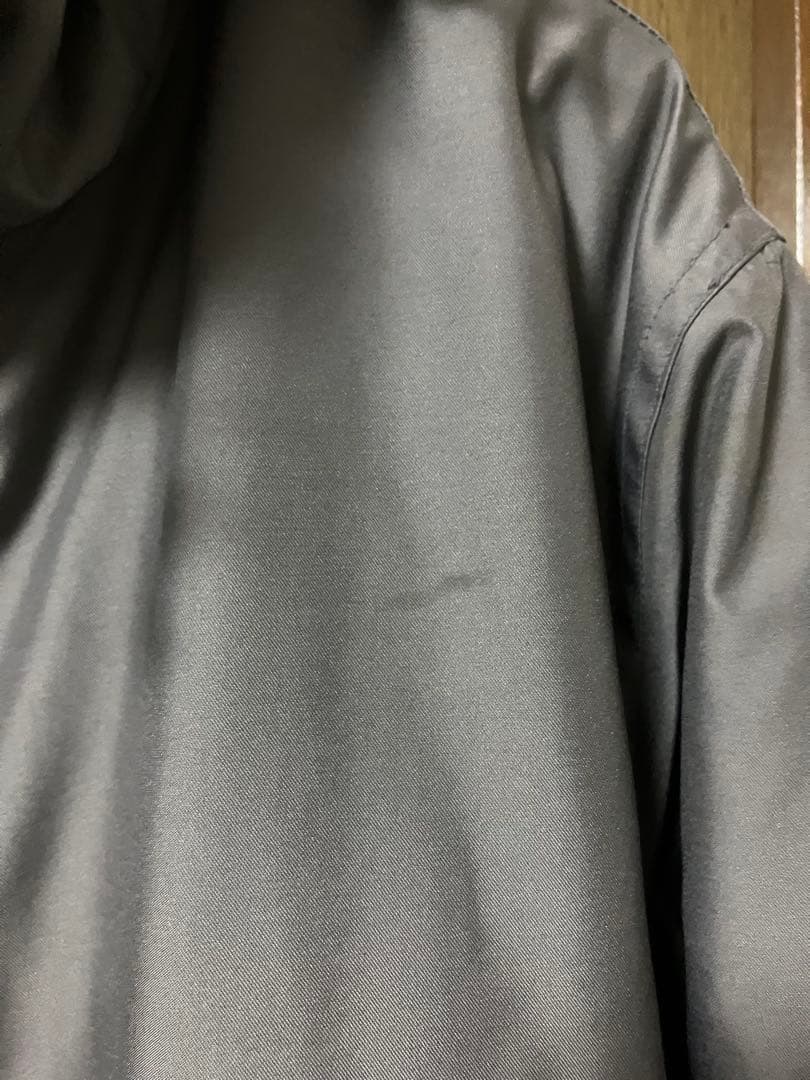 armani jeans 90s フーデットブルゾン　中綿