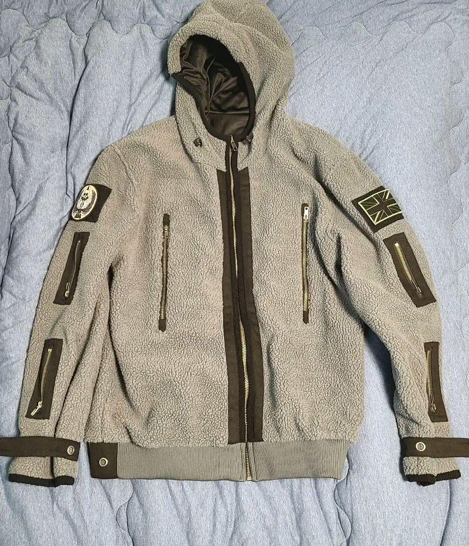 ミリタリー CODゴーストジャケット ワッペン付き