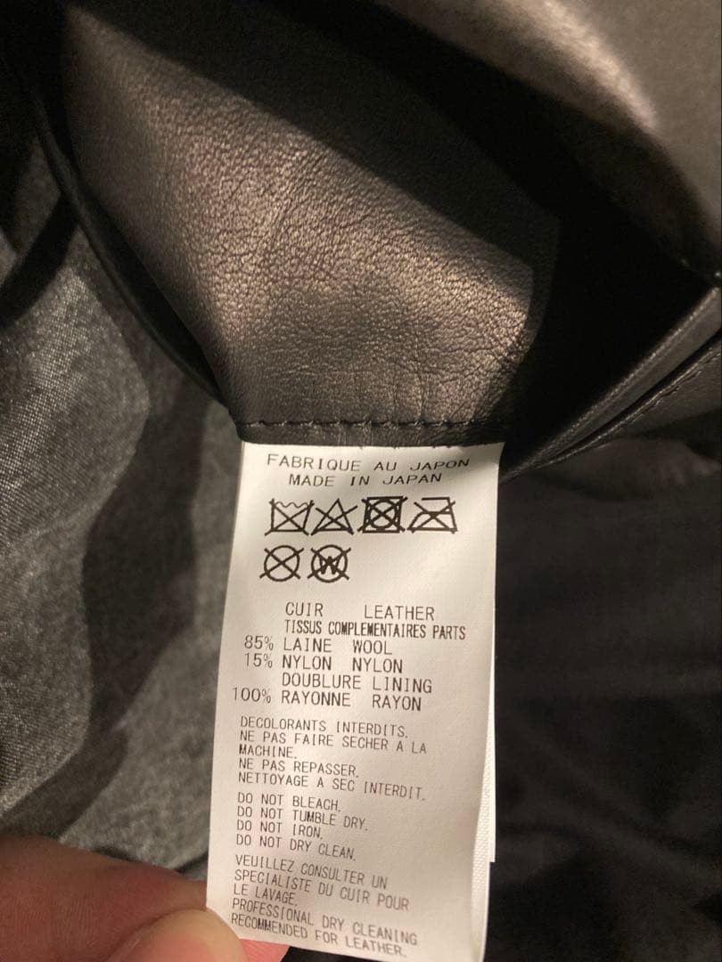 yohji yamamoto pour homme backlash コート