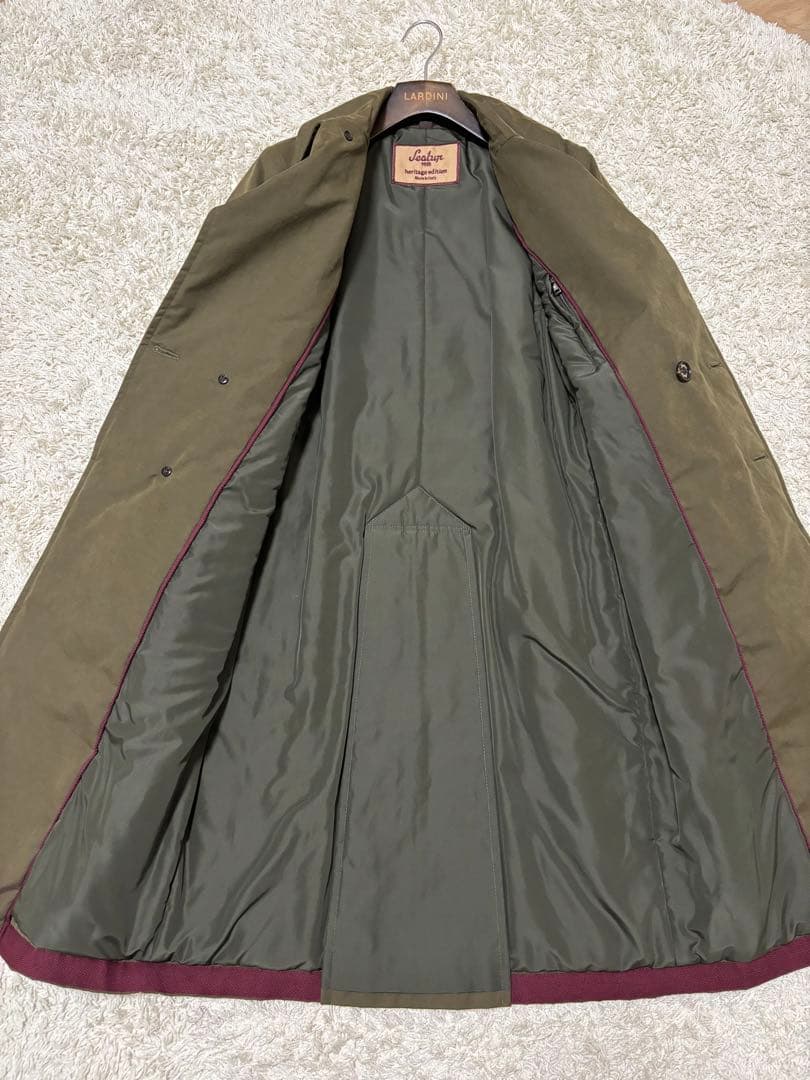 Sealup シーラップ 中綿入りタイロッケンコート ラップコート 44