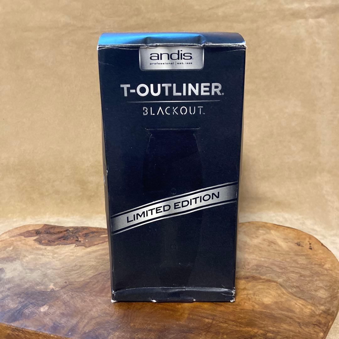 andis T-OUTLINER BLACKOUT 限定版 替刃 変圧器付き
