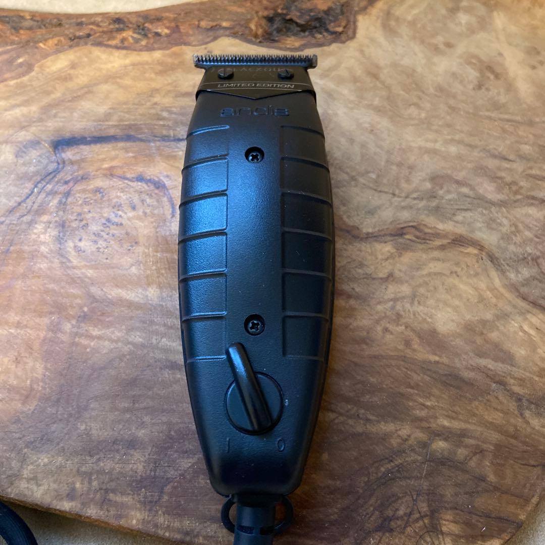 andis T-OUTLINER BLACKOUT 限定版 替刃 変圧器付き