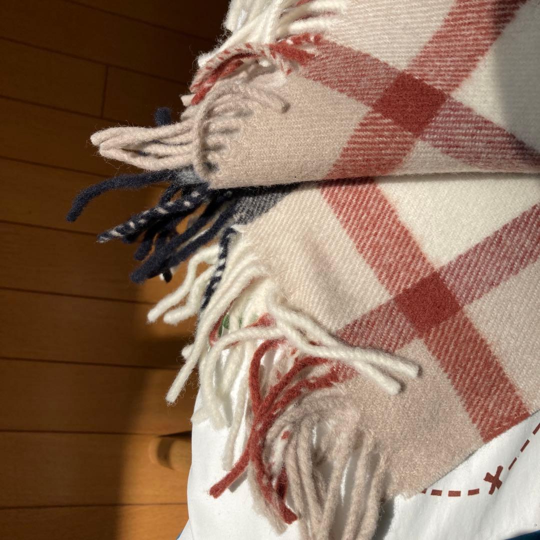 【最終価格　未使用】ブラックレーベル クレストブリッジ　チェック マフラー