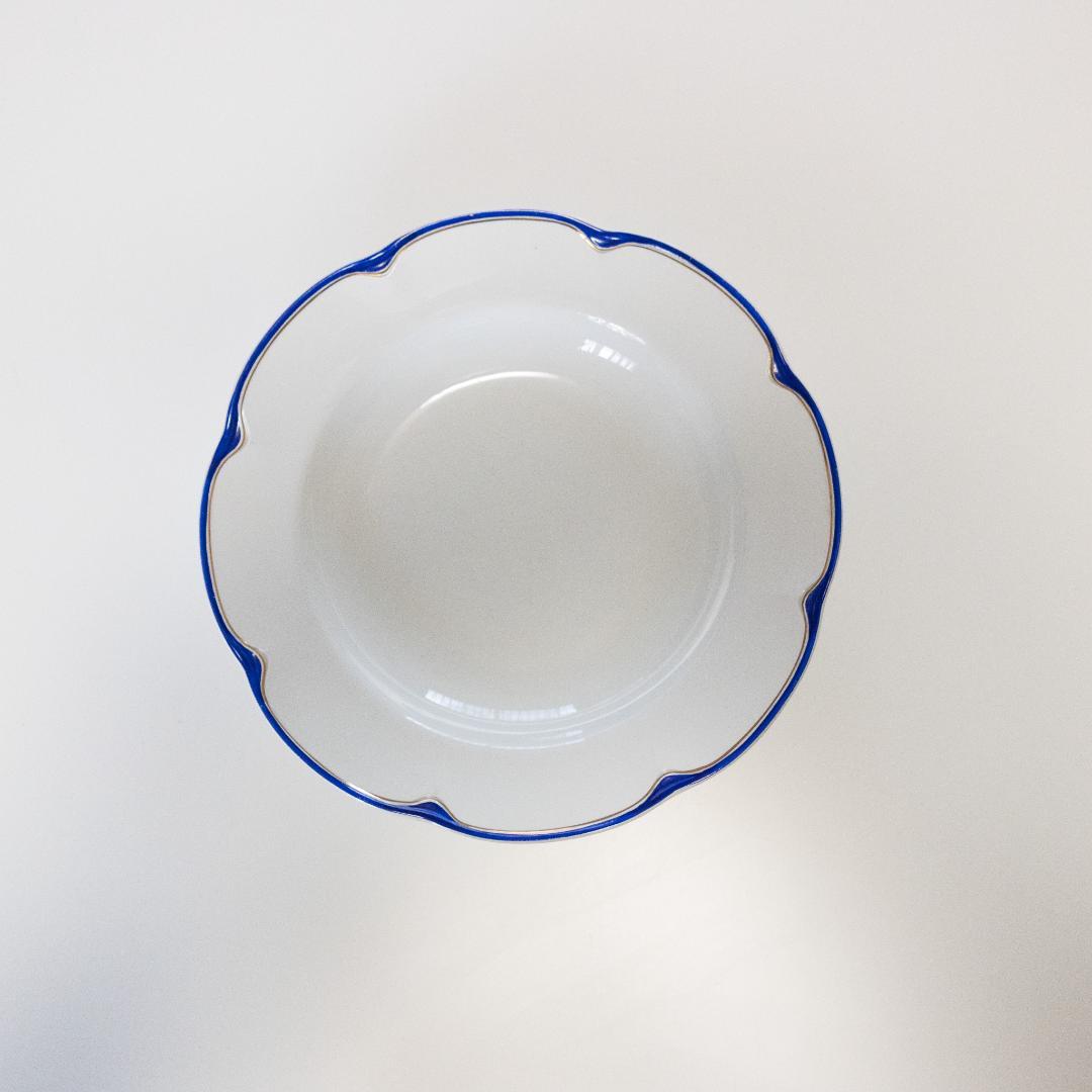 しろねこold arabia pekka ＊ 24cmディーププレート