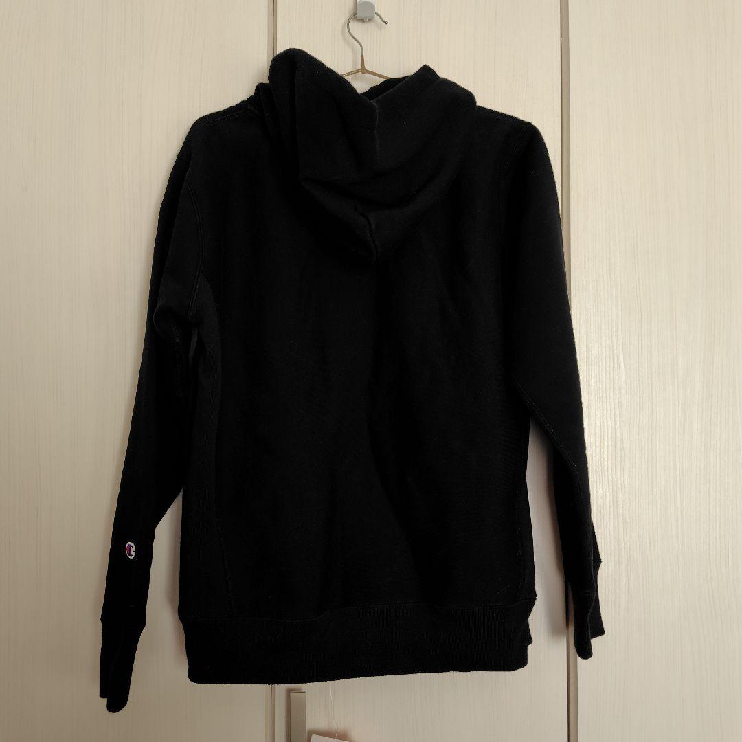 Champion チャンピオン ウインドストッパー ジップパーカー 黒 メンズM