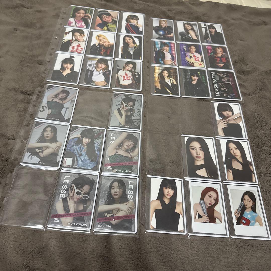 LE SSERAFIM グッズまとめ売り トレカ大量 公式のみ