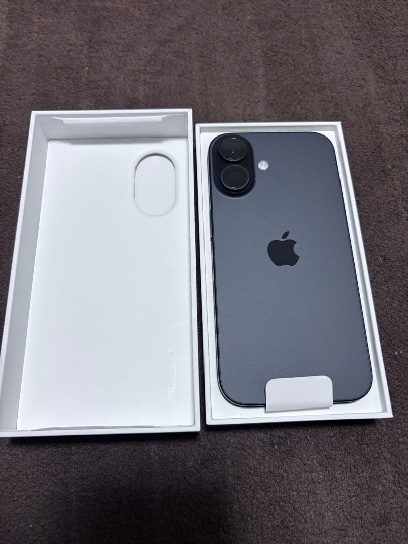 iPhone16 128GB ブラック　開封済未使用
