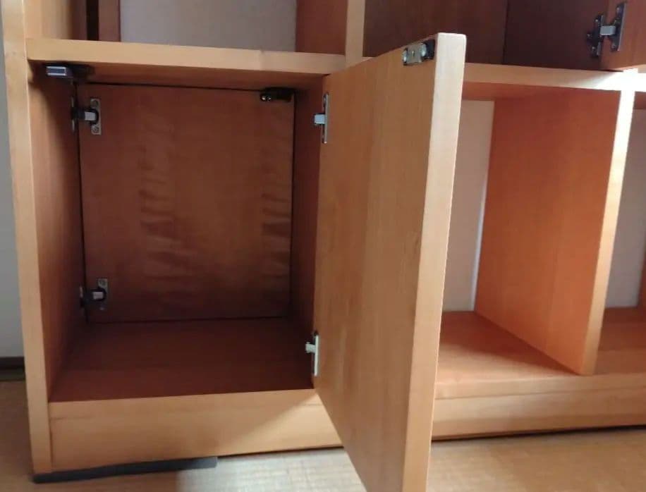 ACTUSアクタス 木製オープンシェルフ 9コンパートメント