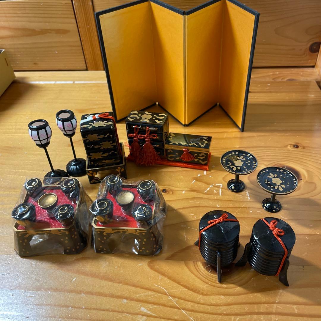 雛人形　ミニチュア　小道具