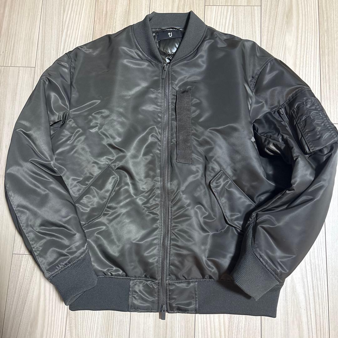 ユニクロ　＋Ｊ　MA1 オリーブ　Lサイズ　C 復刻コラボ