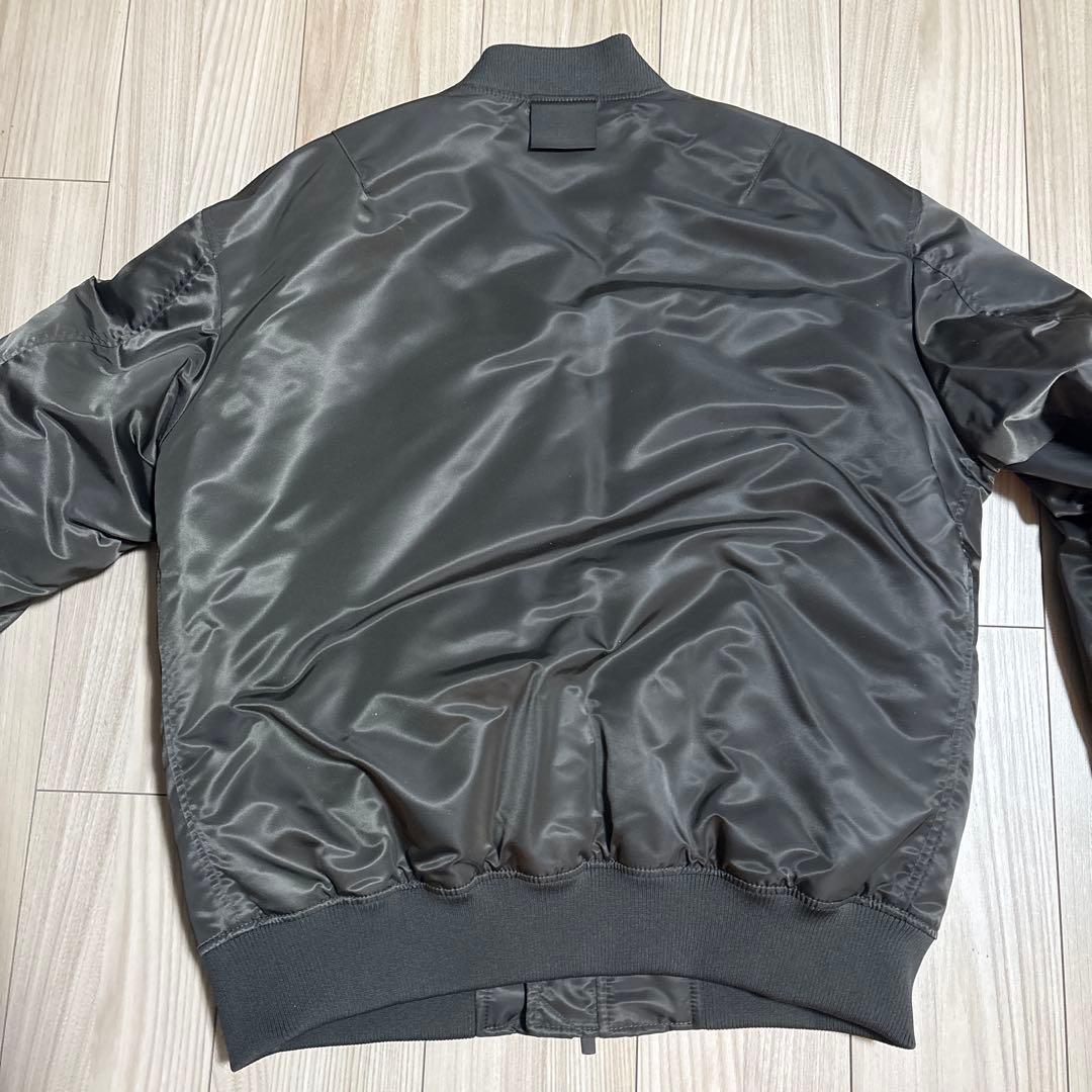 ユニクロ　＋Ｊ　MA1 オリーブ　Lサイズ　C 復刻コラボ