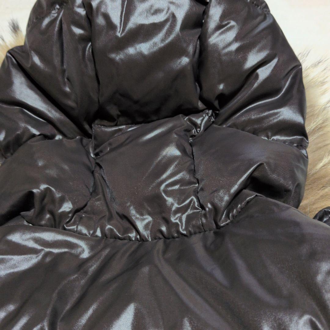 美品✨️デュベティカ DUVETICA アダラ ダウン 濃茶 ラクーンファー