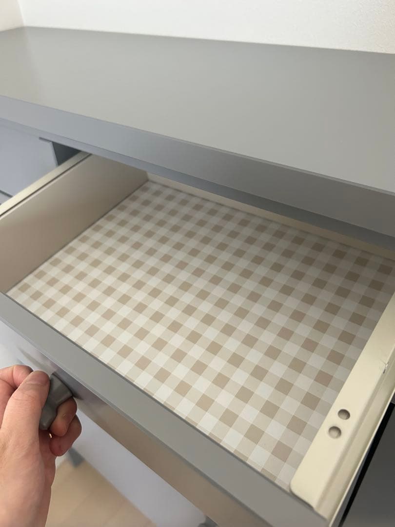 IKEA グラベリ　シューズボックス　グレー