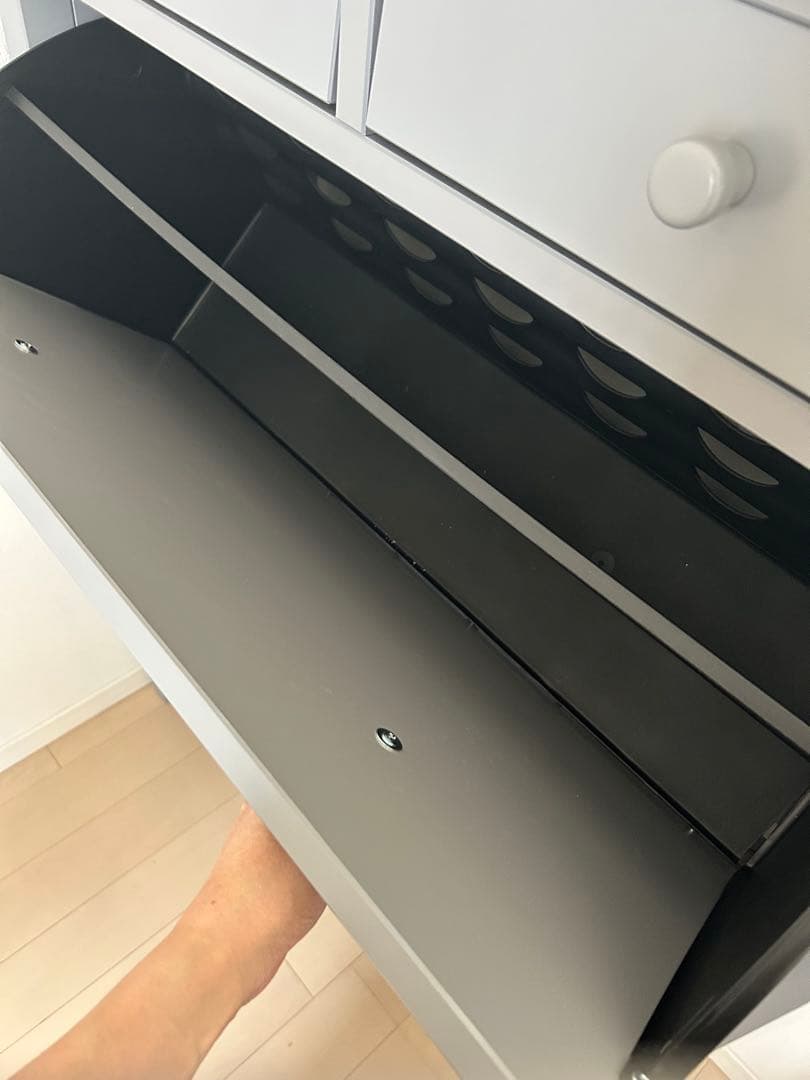 IKEA グラベリ　シューズボックス　グレー