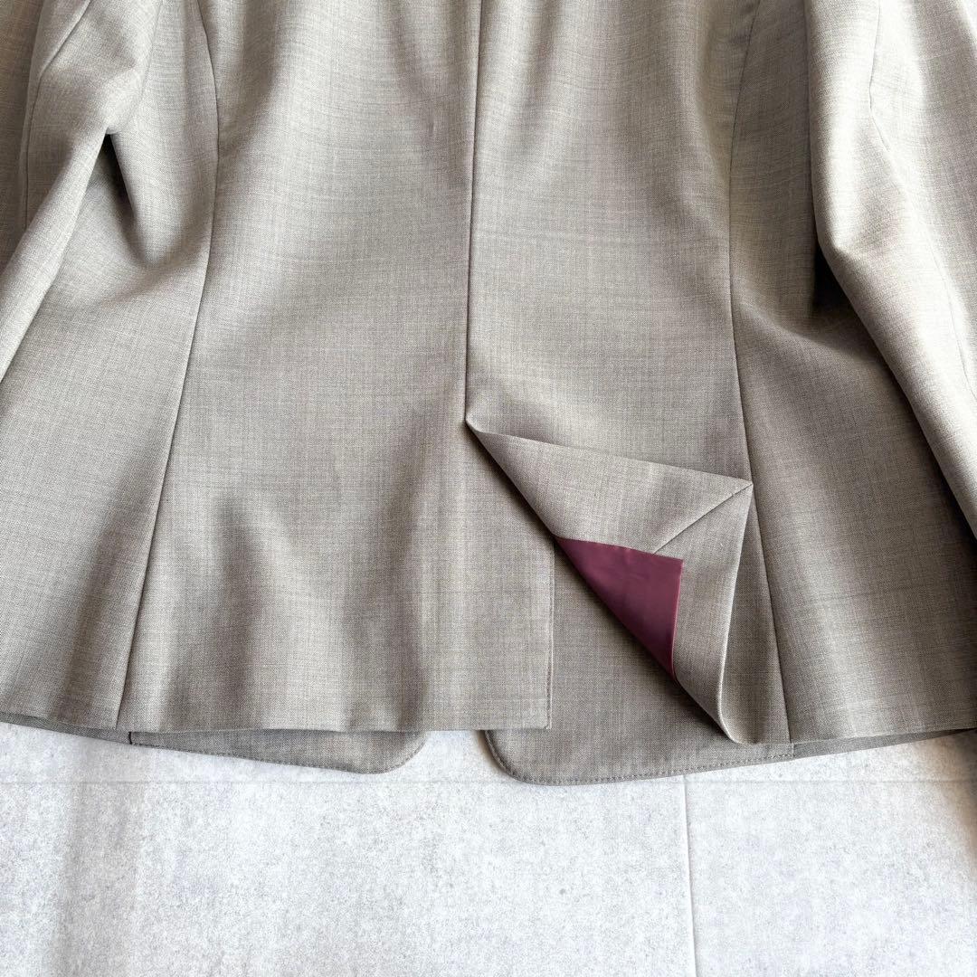 美品✨グリーンレーベルリラクシング カチリラ パンツスーツ 茶 38