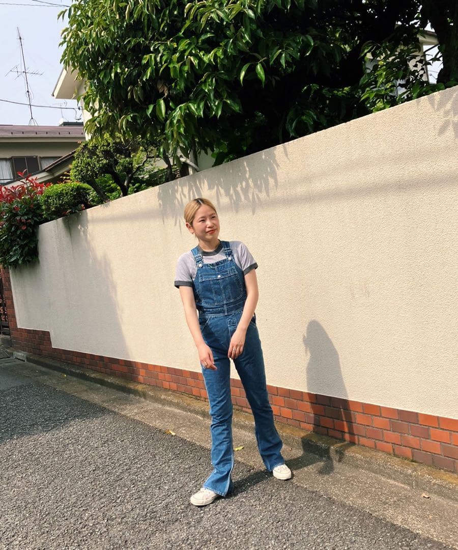 サロペット・オーバーオール・オールインワン HOLIDAY SLIM FLARE DENIM OVER-ALL