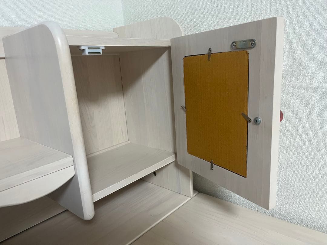 子供学習机☆3点セット☆組み替え自由☆③本棚 【引取り割引有り】