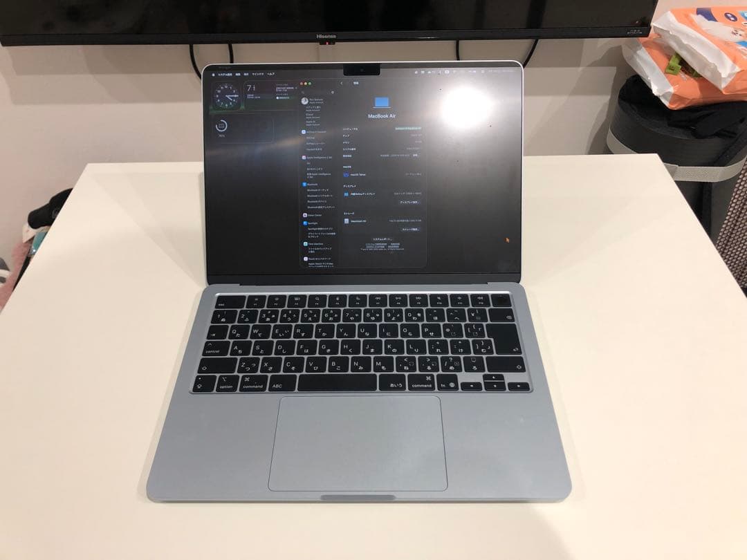 【極美品】MacBook Air 2025 (Early) 16GB/256GB
