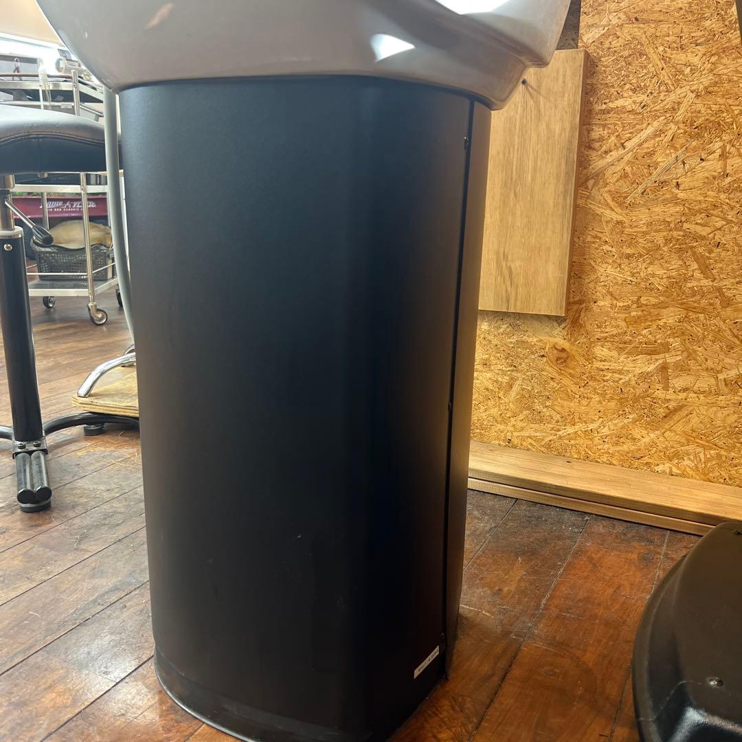 美容室　オオヒロシャンプー台　ブラック　　大広製作所　山口県防府市