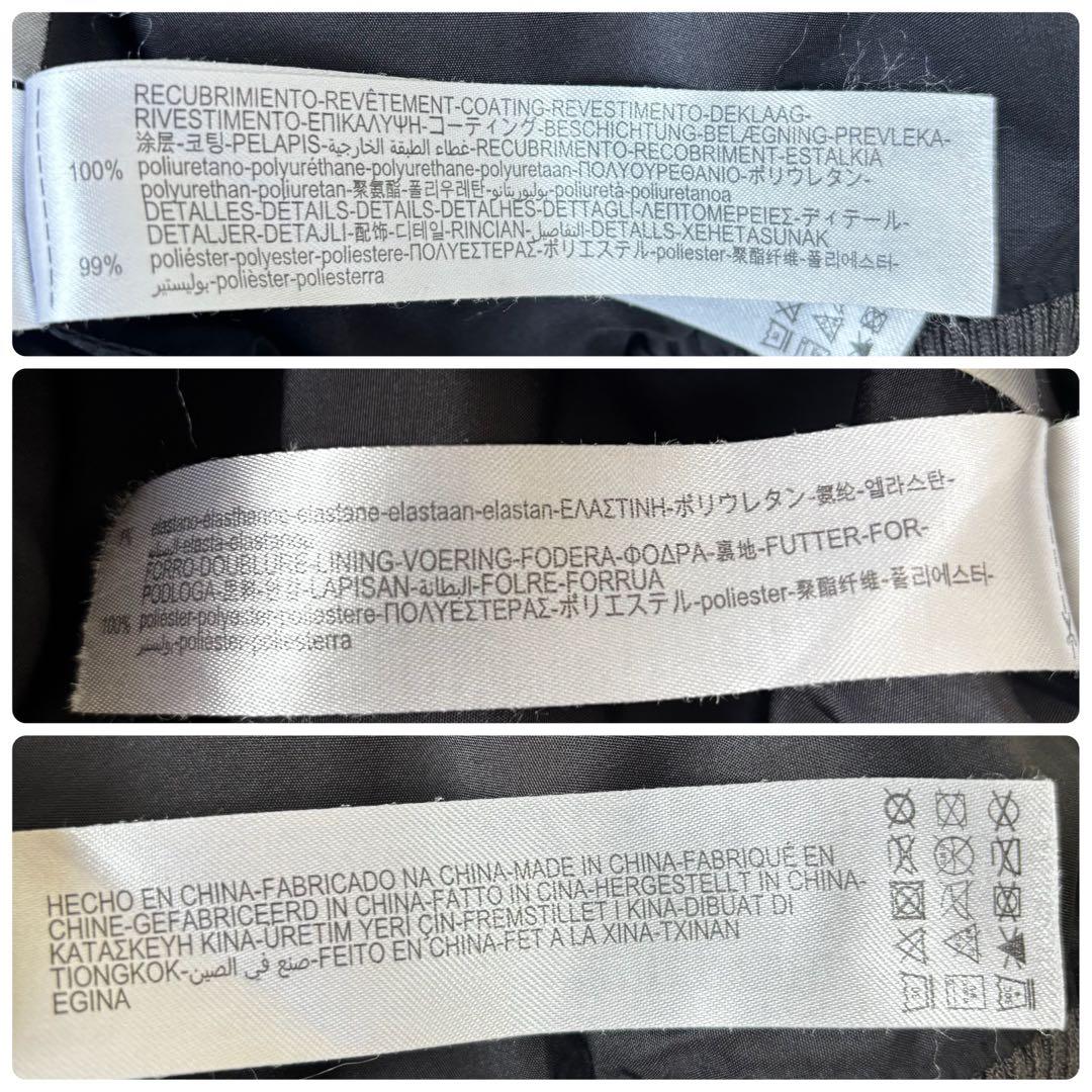 ZARA✨洗える　フェイクレザー　G1フライトジャケット ダメージ加工　短丈
