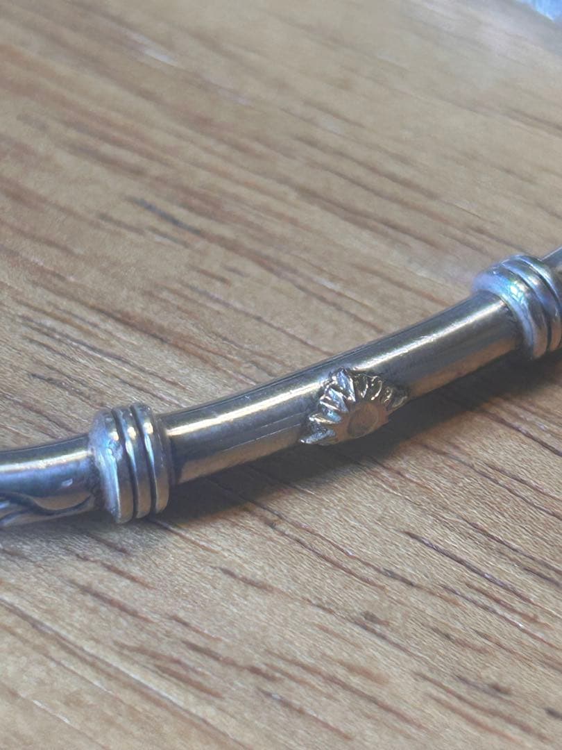 シルバー✖️18K Arizona バングル アリゾナフリーダム